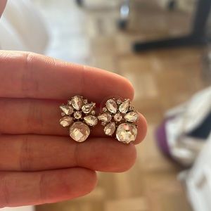 Jcrew crystal earrings